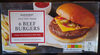 6 Beef Burgers - Product