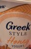 Greek stylr honey yogurt - Product