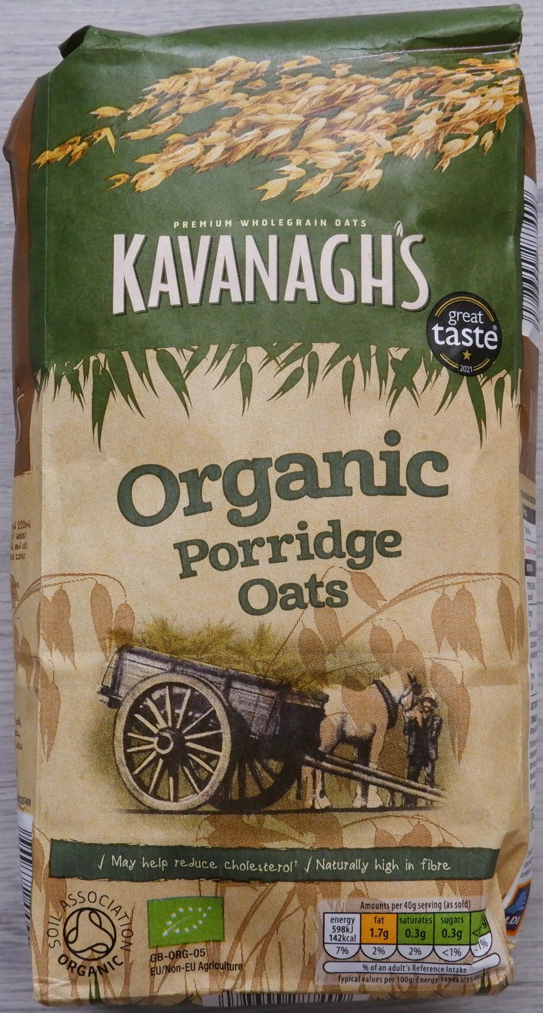 Organic Porridge Oats - نتاج - en