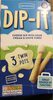 Cheese dip with sour cream and chive tubes - Product
