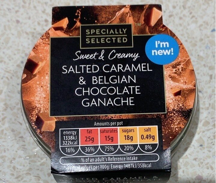 Salted carmel belgian choclate - Product