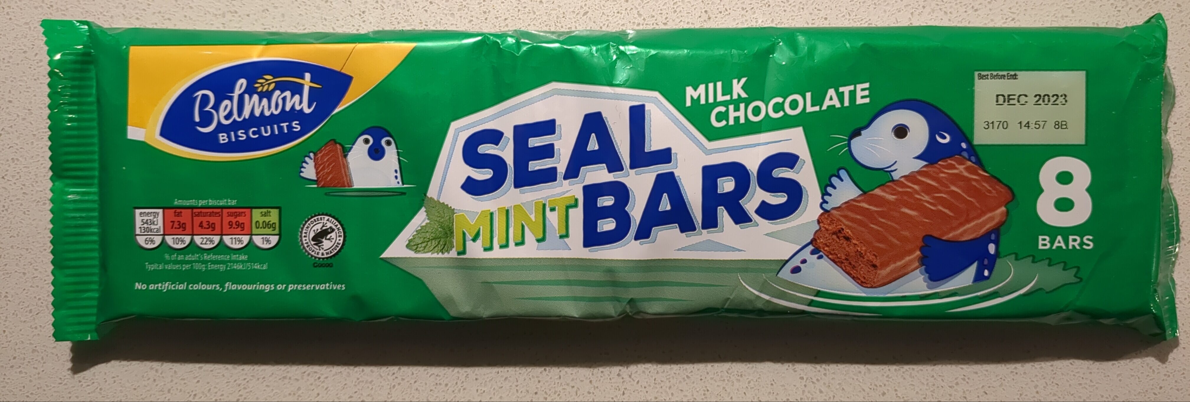 Seal bars: Mint - Produkt - en