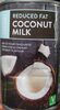 Reduced fat coconut milk - Product
