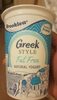 Greek Style Fat Free Yogurt - Produit