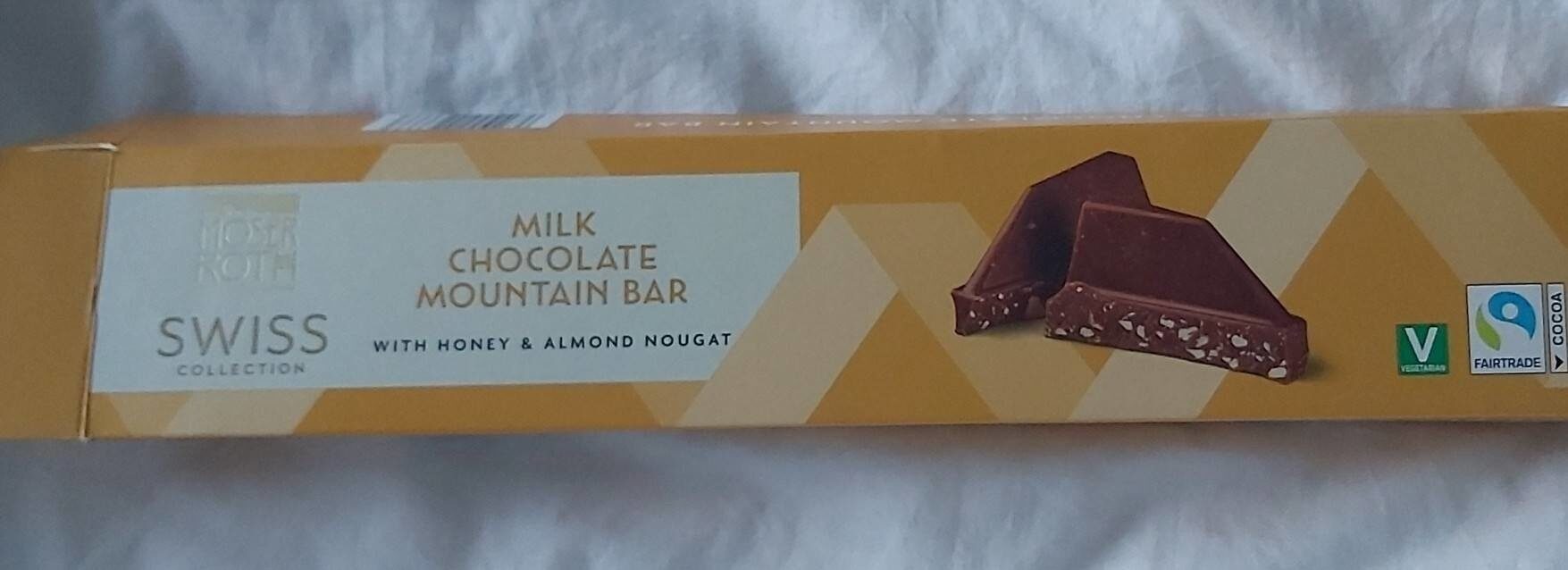 Milk chocolate Mountain bar - Product