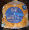 8 Soft & Sliced White Rolls - Product