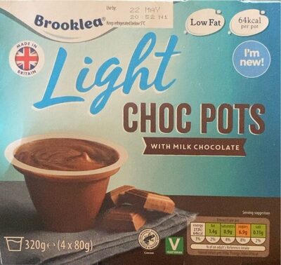 Light choc pots - Product