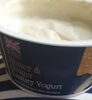 Honey and ginger yogurt - Produit