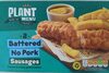 Battered no pork sausages - Product