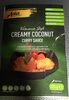 Creamy coconut curry sauce - Produit