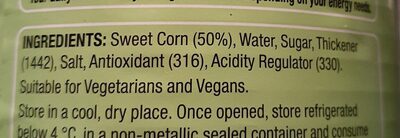 new season creamed corn - Ingredients