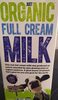 Full cream milk - Produit