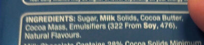 Milk chocolate - Ingredients