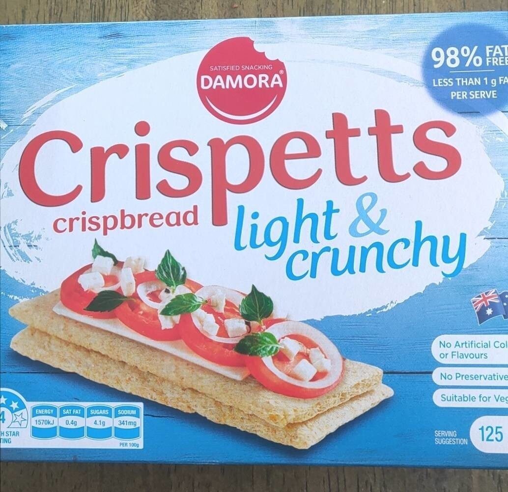 Crispetts crispbread - Produkt - en