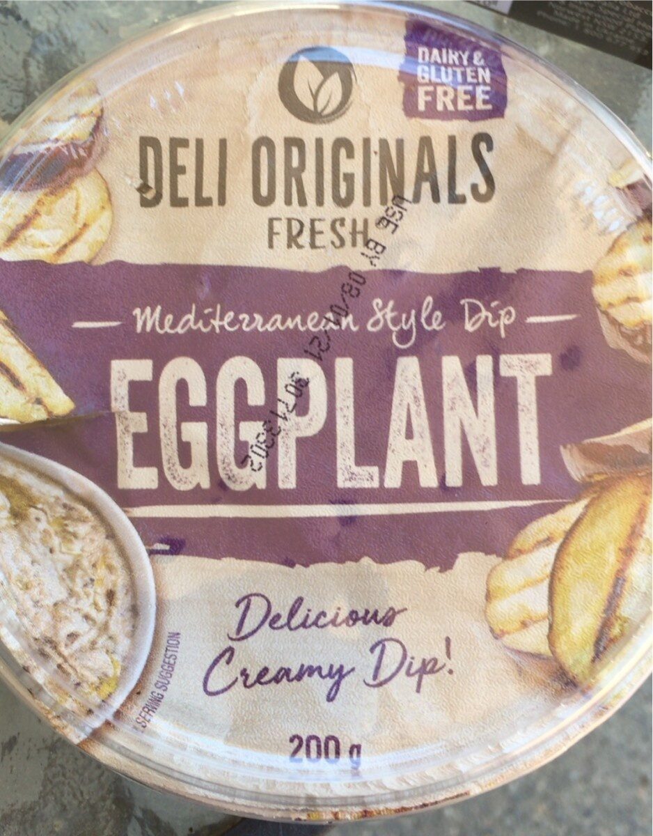 Mediteranian style dip eggplant - Product