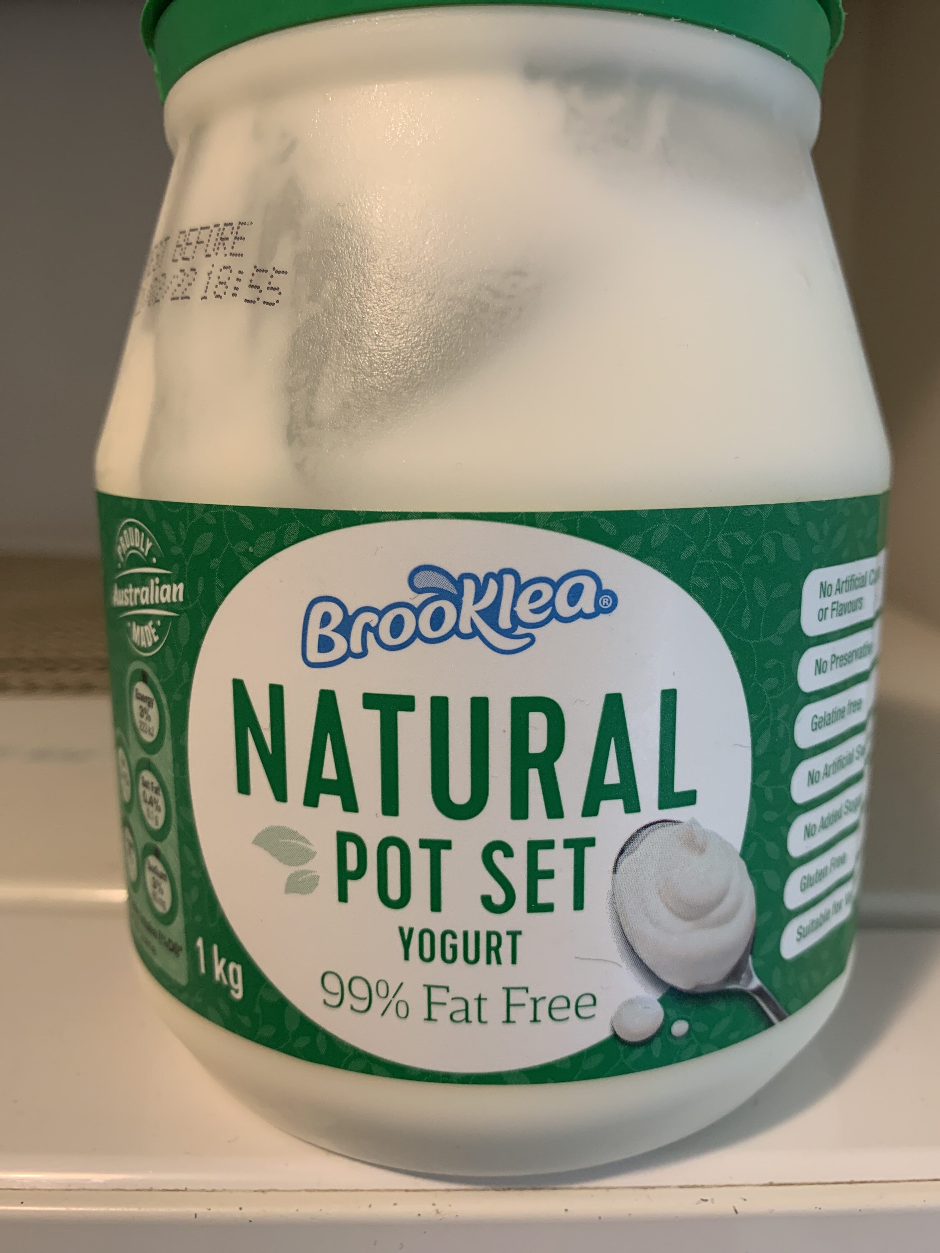 Natural Pot Set Yoghurt - Produkt - en
