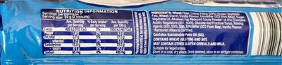 Cookis creme - Nutrition facts
