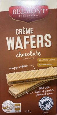 Creme wafers chocolate - 1