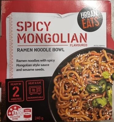 Spicy Mongolian ramen noodle bowl - Product - en