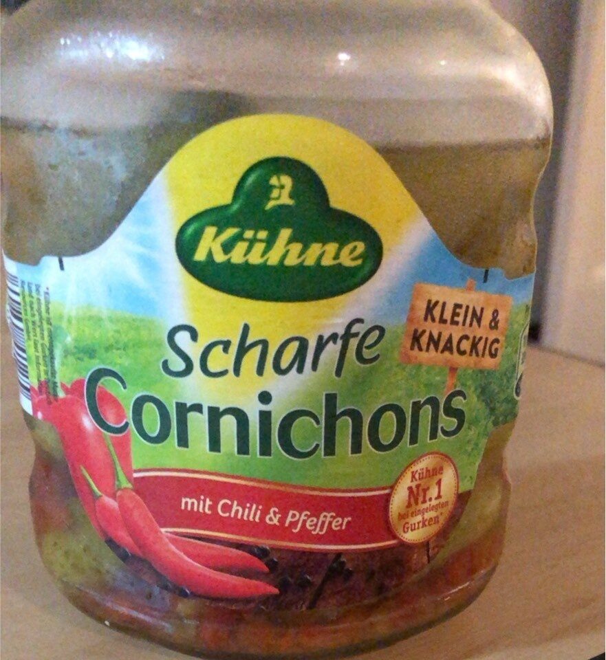 Scharfe Cornichons - Produit - de