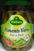 Piments verts - Производ