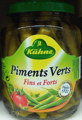 Piments verts - Produkt - fr