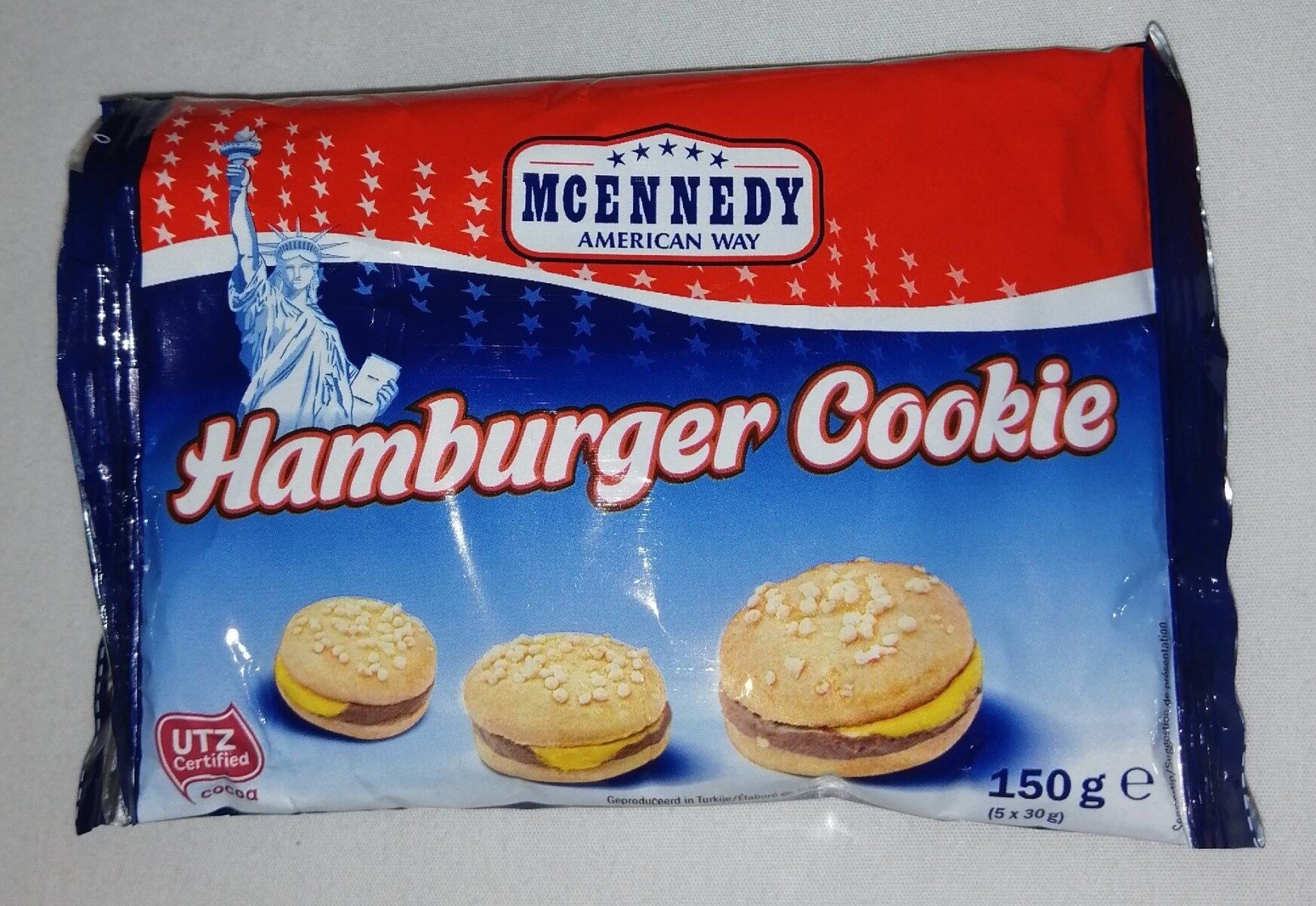 Hamburger Cookie - Produit