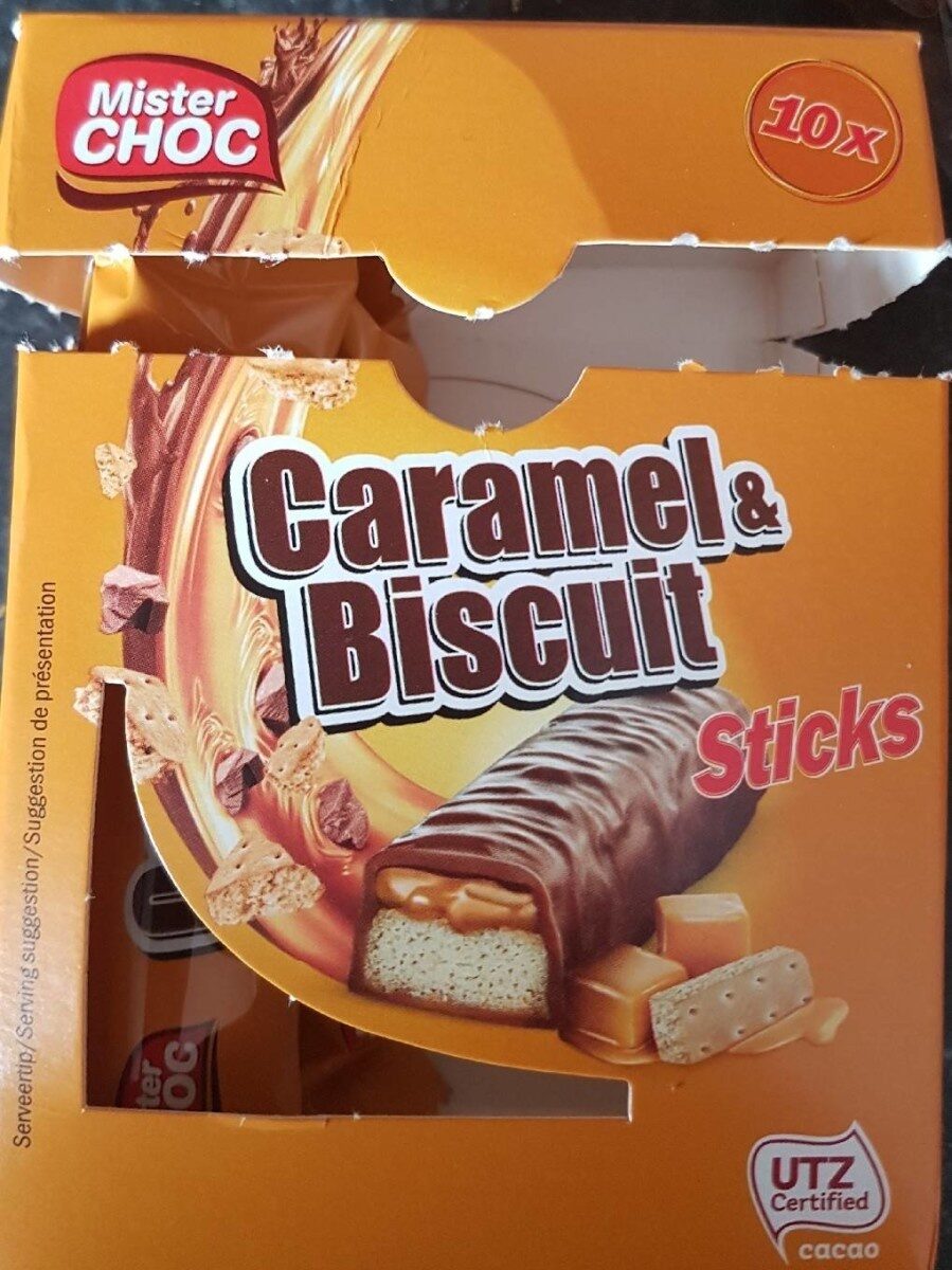 Caramel & Biscuit Sticks - Product