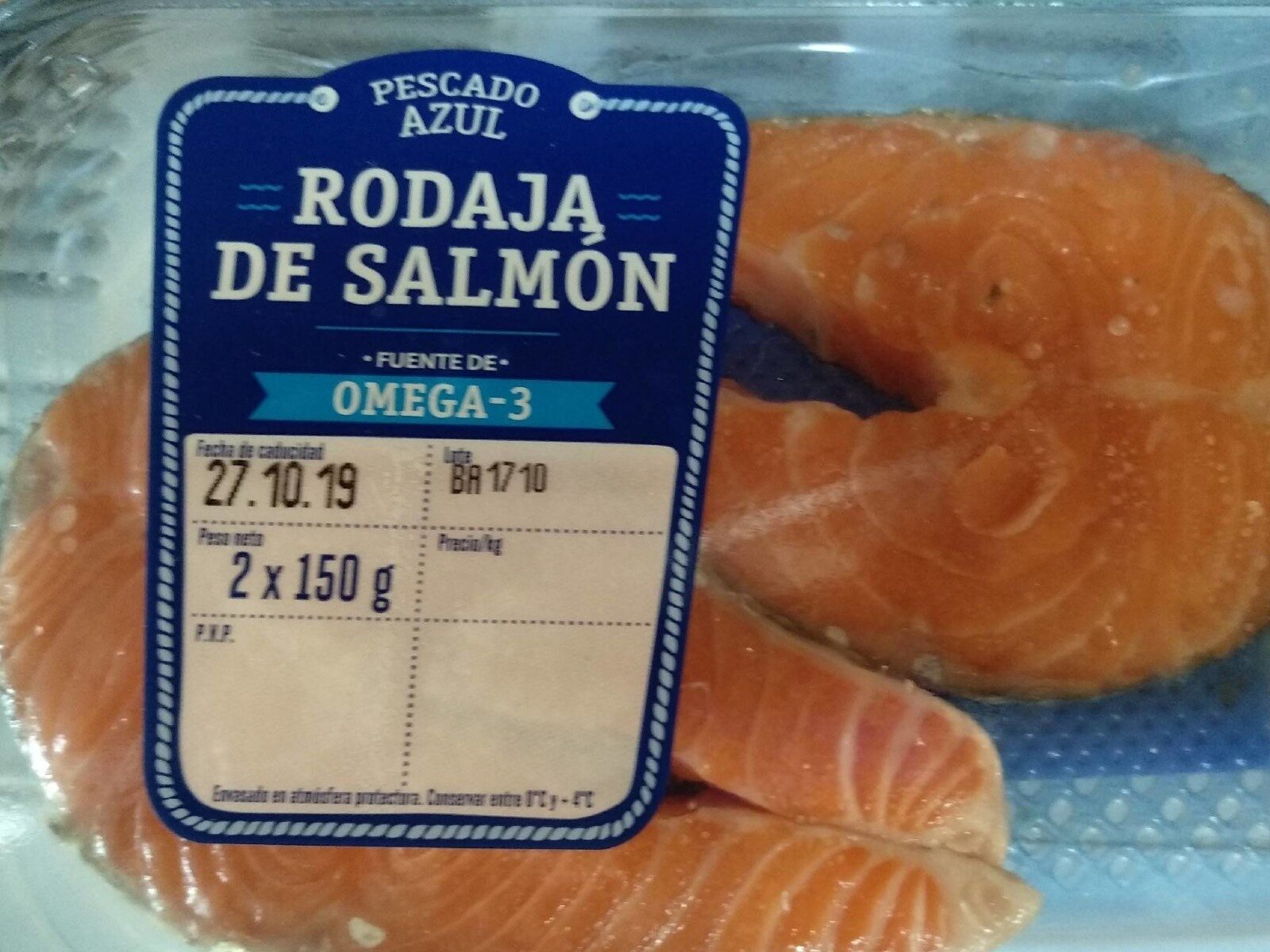 Rodaja de salmón - Producto