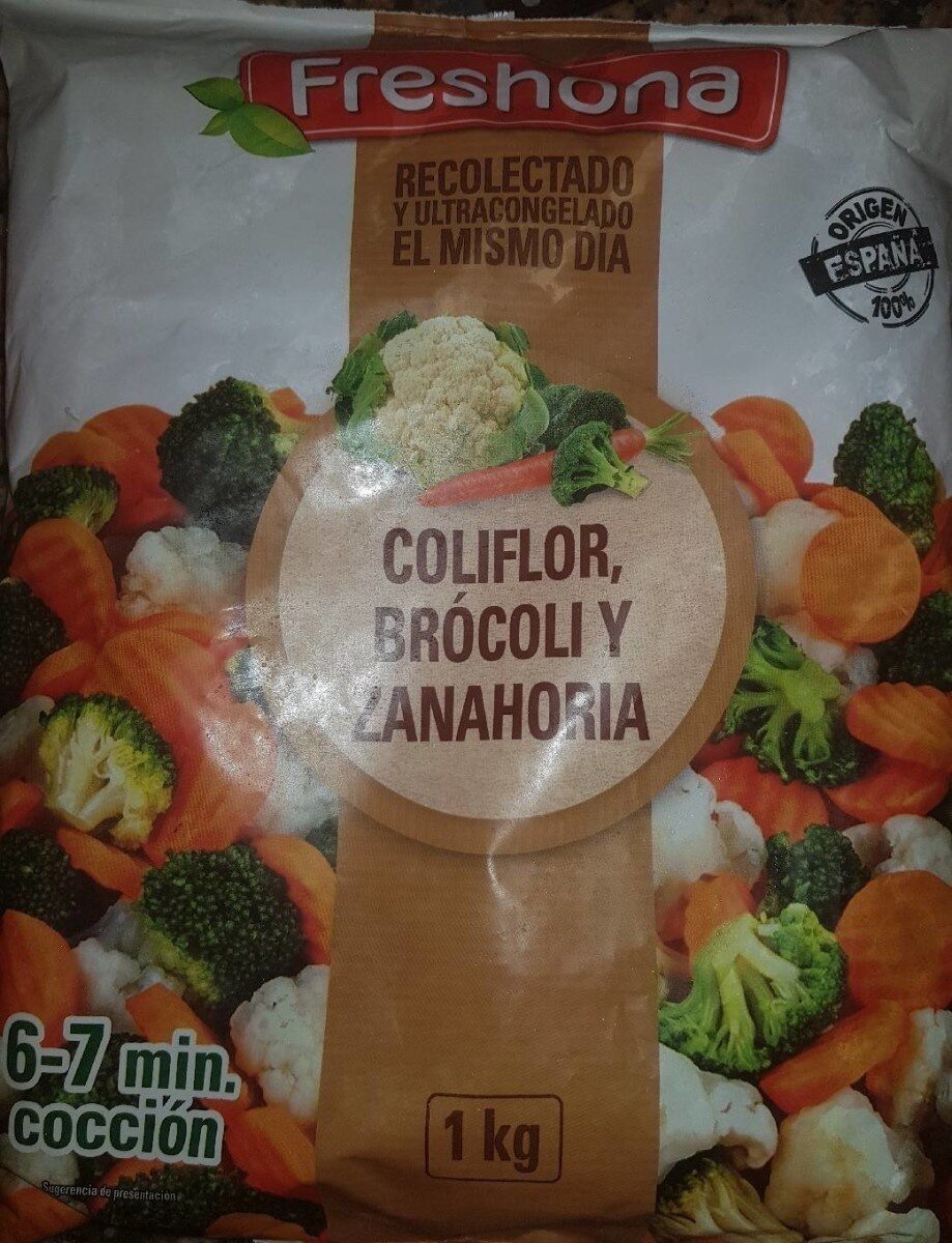 Poêlé de brocolis, choux-fleurs et carottes - Product - es