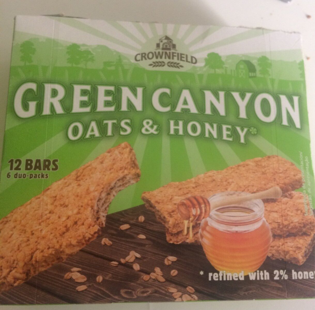 Green canyon oats & honey - Product