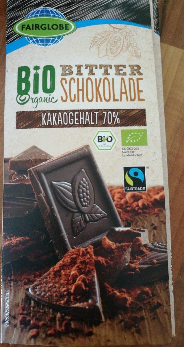 Bio-Bitterschokolade 70% - Produto - de