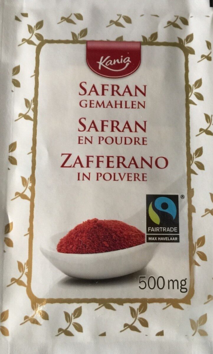 Safran en poudre - Produit