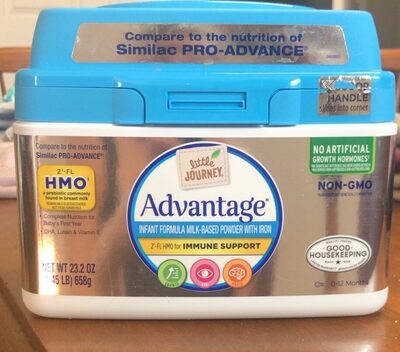 Advantage infant formula milk based powder with iron - Produit - en
