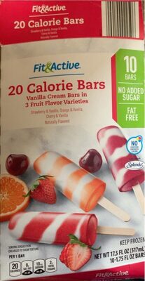 20 cal bars vanilla cream flavors - Product