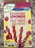 Rasberry lemonade fruit twists - Product