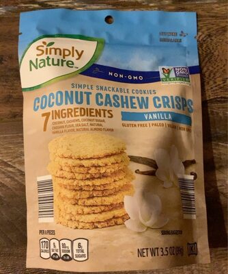 Coconut cashew crisps - Product