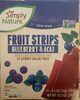 Blueberry and Acai fruit strips - Product
