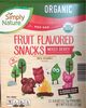 Fruit flavored snacks - Product