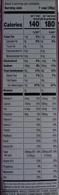 Marshmallows & Stars - Nutrition facts