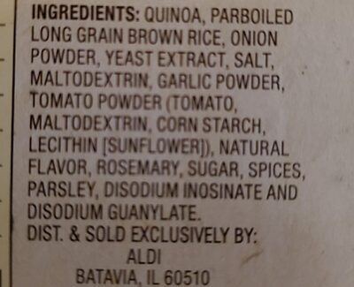 Quinoa Blend - Ingredients