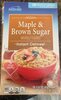 Maple and Brown Sugar Oatmeal - Producto