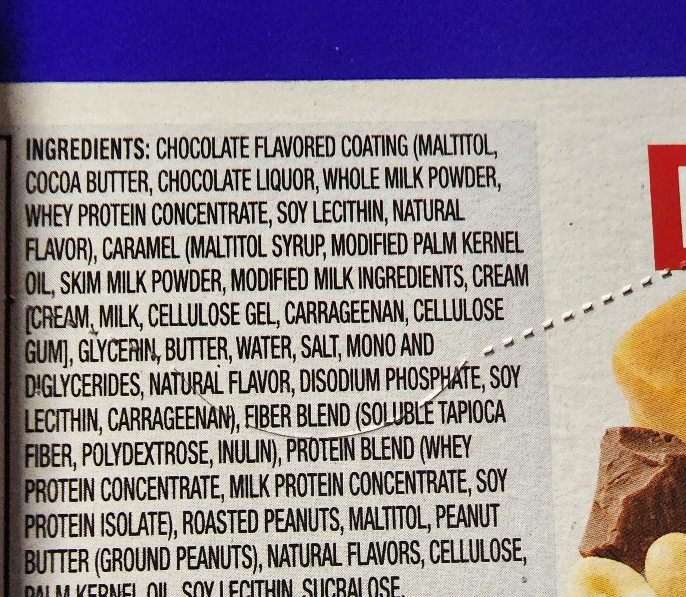Caramel Nut - Ingredients