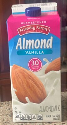 Unsweetened Almond Milk Vanilla - Prodotto - en