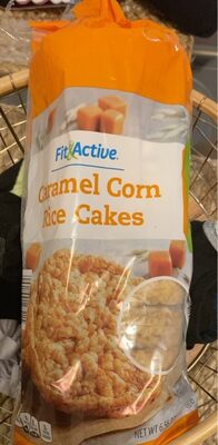 Caramel corn rice cake - Product