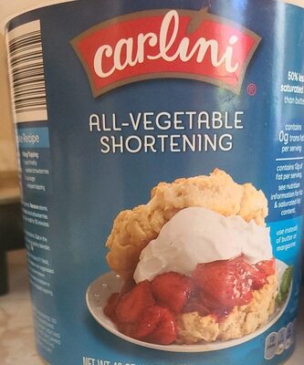 All-Vegetable Shortening - Product