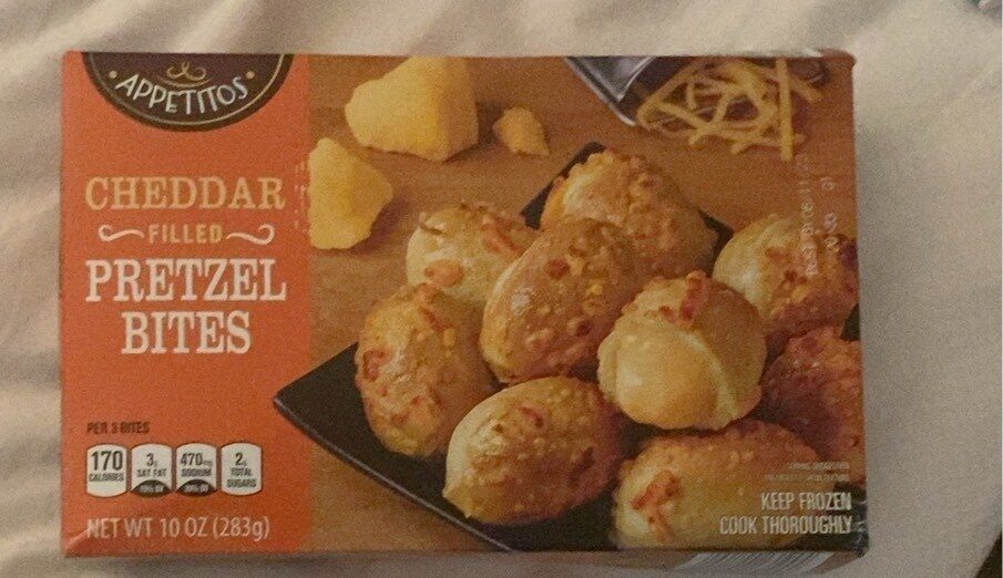 cheddar filled pretzel bites - Product