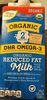 Organic reduced fat milk - Prodotto