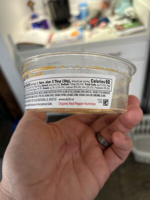 Red Pepper Hummus - Ingredients