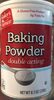 Baking powder - Produit